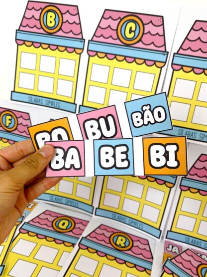 Casinhas das Sílabas — um recurso lúdico e completo para fortalecer a alfabetização! - Imagem 3