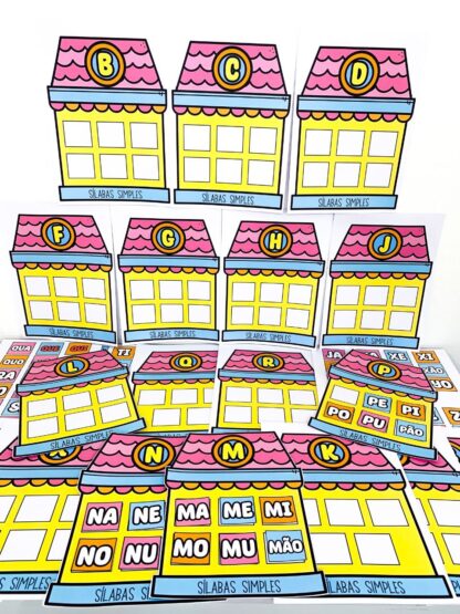 Casinhas das Sílabas — um recurso lúdico e completo para fortalecer a alfabetização! - Imagem 4