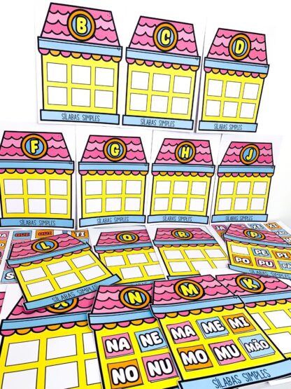 Casinhas das Sílabas — um recurso lúdico e completo para fortalecer a alfabetização! - Imagem 8
