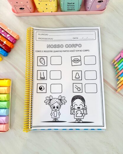 APOSTILA DE ATIVIDADES TEMA NOSSO CORPO - Imagem 3