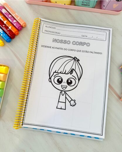 APOSTILA DE ATIVIDADES TEMA NOSSO CORPO - Imagem 18