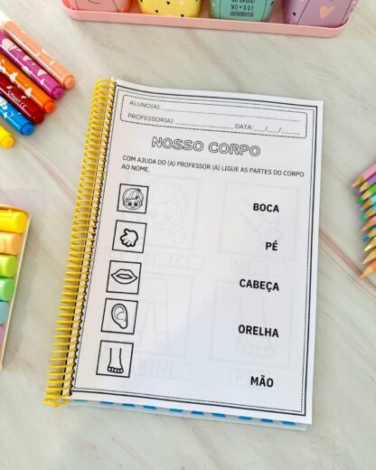 APOSTILA DE ATIVIDADES TEMA NOSSO CORPO - Imagem 19