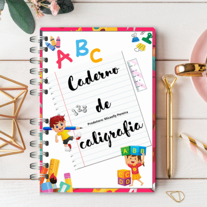 Caderno de Caligrafia