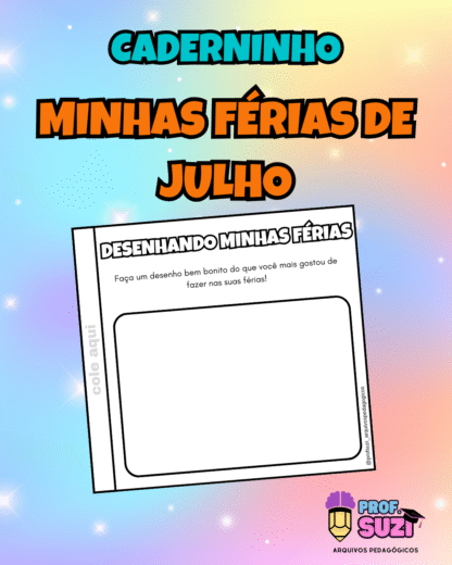 CADERNINHO MINHAS FÉRIAS DE JULHO - Imagem 3