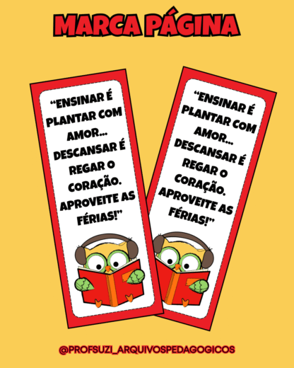 KIT DE LEMBRANCINHA DE FÉRIAS – ESPECIAL PARA PROFESSORES