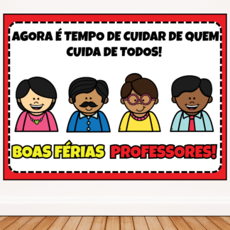 PAINEL DE FÉRIAS PARA PROFESSORES