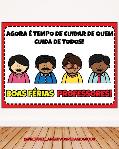 PAINEL DE FÉRIAS PARA PROFESSORES - Imagem 2