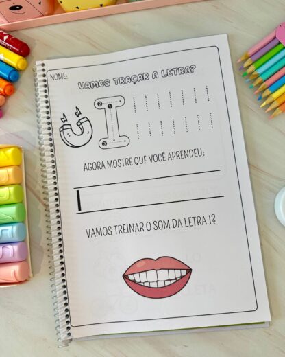 KIT COM 26 APOSTILAS DE ATIVIDADES PARA TRABALHAR AS LETRAS DO ALFABETO - Imagem 13