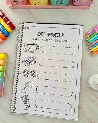 KIT COM 26 APOSTILAS DE ATIVIDADES PARA TRABALHAR AS LETRAS DO ALFABETO - Imagem 36
