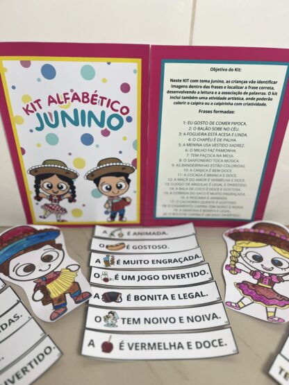 Kit alfabético Junino - Imagem 3
