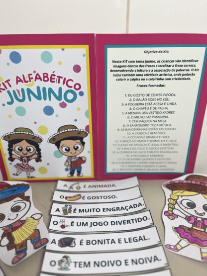 Kit alfabético Junino - Imagem 4