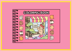 Livro de colorir Bobbie Goods
