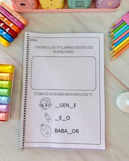 APOSTILA PARA TRABALHAR A LETRA D - Imagem 4