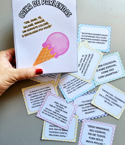 Caixa de parlendas educação infantil