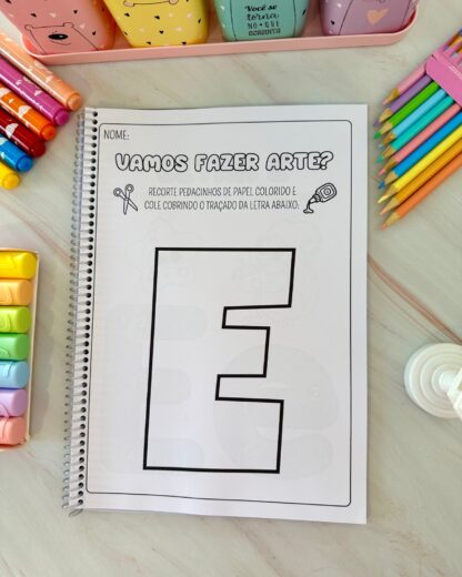 APOSTILA PARA TRABALHAR A LETRA E - Imagem 3