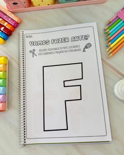 APOSTILA PARA TRABALHAR A LETRA F - Imagem 2