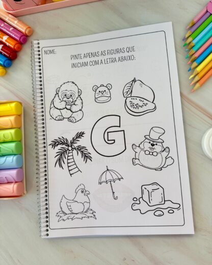 APOSTILA PARA TRABALHAR A LETRA G - Imagem 5