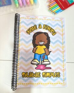 Pinte a figura – sílabas simples