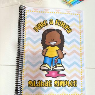 Pinte a figura - sílabas simples
