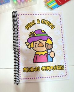 Pinte a figura – sílabas complexas