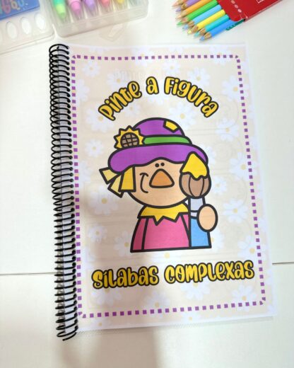 Pinte a figura - sílabas complexas