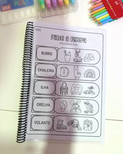 Pinte a figura - sílabas complexas - Imagem 2