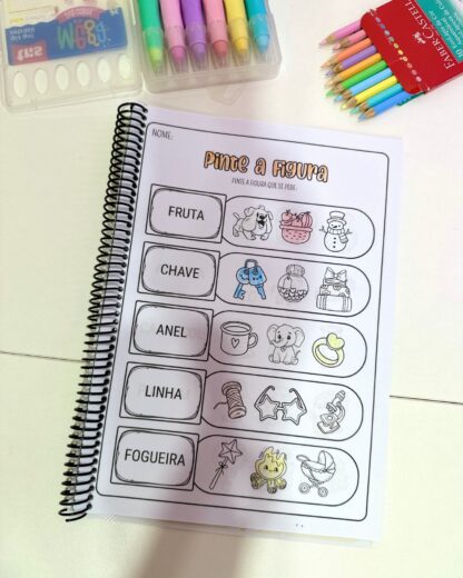 Pinte a figura - sílabas complexas - Imagem 4
