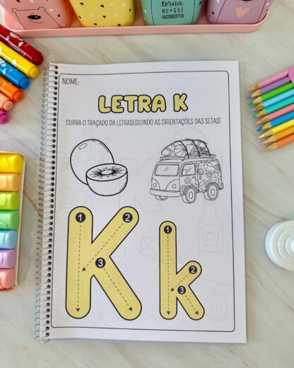APOSTILA PARA TRABALHAR A LETRA K - Imagem 3
