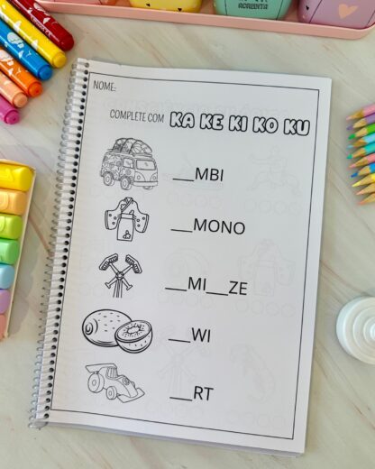 APOSTILA PARA TRABALHAR A LETRA K - Imagem 4