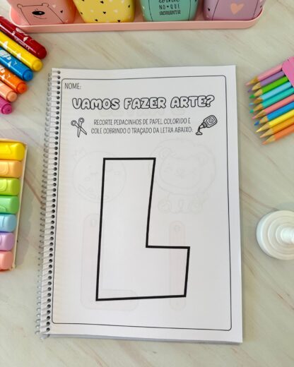 APOSTILA PARA TRABALHAR A LETRA L - Imagem 3