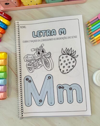 APOSTILA PARA TRABALHAR A LETRA M - Imagem 2