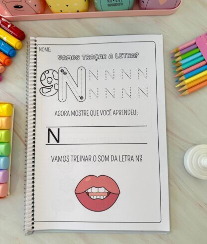 APOSTILA PARA TRABALHAR A LETRA N - Imagem 2