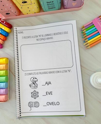 APOSTILA PARA TRABALHAR A LETRA N - Imagem 3