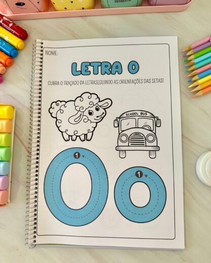 APOSTILA PARA TRABALHAR A LETRA O - Imagem 2