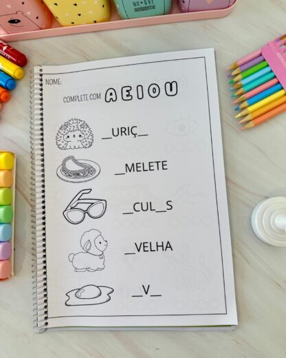 APOSTILA PARA TRABALHAR A LETRA O - Imagem 6