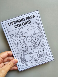 Livrinho para Colorir – Personagens Histórias Clássicas