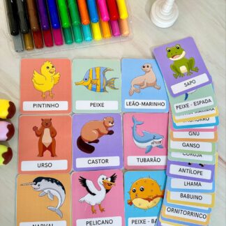 Cards Animais – Material Educativo para Educação Especial