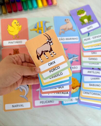 Cards Animais – Material Educativo para Educação Especial - Imagem 5