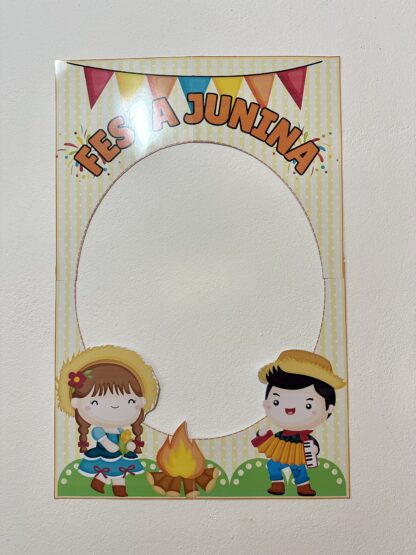 Painel e moldura para foto festa junina - Imagem 2