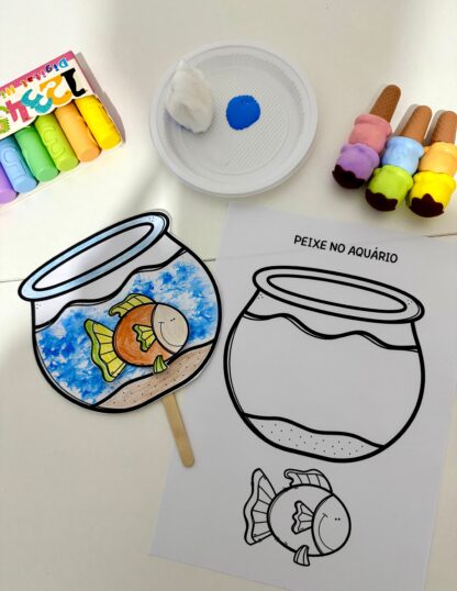 Atividade Peixe no Aquário - Imagem 4