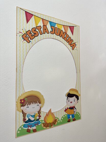 Painel e moldura para foto festa junina - Imagem 3