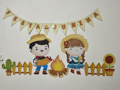 Painel e moldura para foto festa junina - Imagem 5