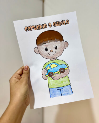 Atividade cortando o cabelo - Imagem 5