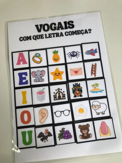 Vogais: Com que letra começa? - Imagem 2