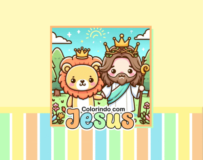 LIVRO COLORIR JESUS BIBLICO