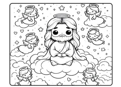 LIVRO COLORIR JESUS BIBLICO - Imagem 2