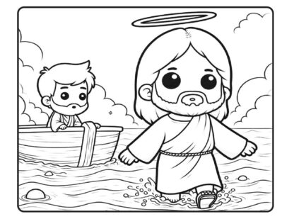 LIVRO COLORIR JESUS BIBLICO - Imagem 4
