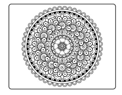 LIVRO DE COLORIR MANDALAS - Imagem 2