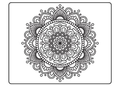 LIVRO DE COLORIR MANDALAS - Imagem 3