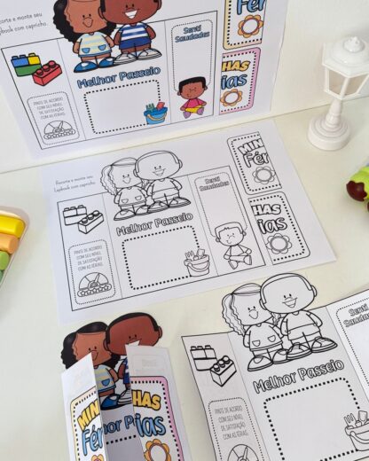  Lapbook Minhas Férias  - Imagem 7